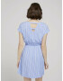 TOM TAILOR DENIM Rochie albastru / alb - Pled.ro