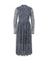 TOM TAILOR DENIM Rochie albastru închis / alb - Pled.ro