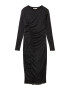 TOM TAILOR DENIM Rochie negru / argintiu - Pled.ro