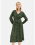 TOM TAILOR DENIM Rochie verde / negru - Pled.ro