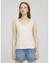 TOM TAILOR DENIM Top alb - Pled.ro