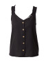 TOM TAILOR DENIM Top negru - Pled.ro