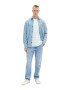 TOM TAILOR DENIM Tricou albastru deschis / alb - Pled.ro