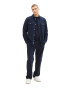 TOM TAILOR DENIM Tricou albastru marin / alb - Pled.ro