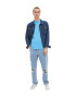 TOM TAILOR DENIM Tricou bleumarin / albastru deschis / alb murdar - Pled.ro