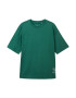 TOM TAILOR DENIM Tricou verde / alb - Pled.ro