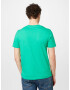 TOM TAILOR DENIM Tricou verde deschis / alb - Pled.ro