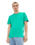 TOM TAILOR DENIM Tricou verde jad / alb - Pled.ro