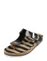 TOM TAILOR Flip-flops alb kitt / negru - Pled.ro