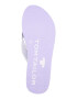 TOM TAILOR Flip-flops gri / lila / alb - Pled.ro