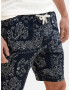 TOM TAILOR Pantaloni bleumarin / alb - Pled.ro