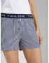 TOM TAILOR Pantaloni de pijama bleumarin / alb - Pled.ro