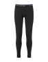 TOM TAILOR Pantaloni de pijama negru / alb - Pled.ro