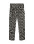 TOM TAILOR Pantaloni negru / alb - Pled.ro