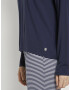 TOM TAILOR Pijama bleumarin / alb - Pled.ro