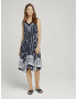 TOM TAILOR Rochie bleumarin / alb - Pled.ro