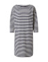 TOM TAILOR Rochie bleumarin / alb - Pled.ro