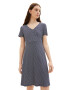 TOM TAILOR Rochie bleumarin / albastru deschis / alb - Pled.ro