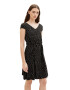 TOM TAILOR Rochie maro / negru / alb - Pled.ro