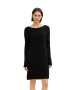 TOM TAILOR Rochie tricotat negru - Pled.ro