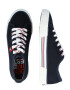 TOM TAILOR Sneaker low bleumarin / roșu - Pled.ro