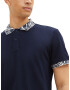 TOM TAILOR Tricou albastru marin / alb - Pled.ro