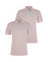 TOM TAILOR Tricou albastru pastel / roz deschis / alb - Pled.ro