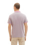 TOM TAILOR Tricou albastru pastel / roz deschis / alb - Pled.ro