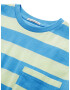 TOM TAILOR Tricou azuriu / verde pastel - Pled.ro