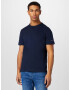 TOM TAILOR Tricou bleumarin / alb - Pled.ro