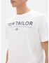 TOM TAILOR Tricou bleumarin / albastru fumuriu / alb - Pled.ro