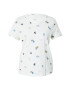 TOM TAILOR Tricou bleumarin / albastru fumuriu / mov pastel / alb murdar - Pled.ro