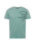 TOM TAILOR Tricou bleumarin / verde jad - Pled.ro