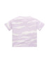 TOM TAILOR Tricou mov liliachiu / alb - Pled.ro