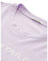 TOM TAILOR Tricou mov pastel / alb - Pled.ro