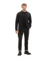 TOM TAILOR Tricou gri metalic / negru - Pled.ro