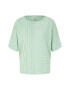 TOM TAILOR Tricou verde deschis / alb - Pled.ro