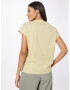 TOM TAILOR Tricou verde pastel / alb natural - Pled.ro