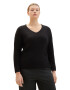 Tom Tailor Women + Pulover negru - Pled.ro