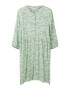 Tom Tailor Women + Rochie tip bluză verde deschis / alb - Pled.ro