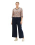 Tom Tailor Women + Tricou bleumarin / turcoaz / gri deschis / corai - Pled.ro