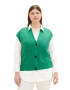 Tom Tailor Women + Vestă tricotată verde închis - Pled.ro