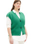 Tom Tailor Women + Vestă tricotată verde închis - Pled.ro