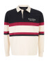 Tommy Hilfiger Big & Tall Tricou bej / roșu vin / negru - Pled.ro