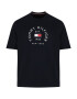 Tommy Hilfiger Big & Tall Tricou bleumarin / alb - Pled.ro