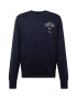 TOMMY HILFIGER Bluză de molton 'ARCHED VARSITY' bleumarin / roșu / alb - Pled.ro