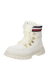 TOMMY HILFIGER Botine fildeş / bleumarin / roșu - Pled.ro