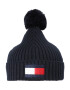 TOMMY HILFIGER Căciulă bleumarin / roși aprins / alb - Pled.ro