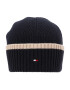 TOMMY HILFIGER Căciulă crem / bleumarin / roșu / alb - Pled.ro