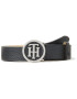 TOMMY HILFIGER Curea negru / argintiu - Pled.ro